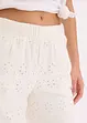 Jupe-culotte en broderie anglaise, bonprix