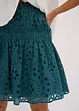 Mini-jupe en broderie anglaise, bonprix