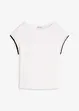 T-shirt à bordure contrastante, bonprix