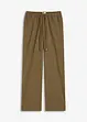 Pantalon large et texturé, bonprix