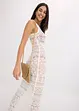 Robe longue aspect crochet, bonprix