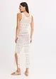 Robe longue aspect crochet, bonprix