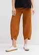 Pantalon de grossesse avec bandeau, en lin et coton, bonprix