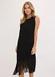 Robe en jersey à franges, bonprix