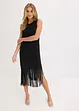 Robe en jersey à franges, bonprix