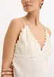 Robe longue et fluide en satin, bonprix