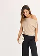 T-shirt une épaule, bonprix