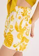 Short imprimé en viscose texturée, bonprix