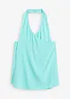 Top à dos nu en viscose texturée, bonprix