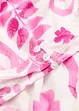 Top à dos nu en viscose texturée, bonprix