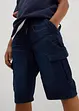 Bermuda jean en molleton, Regular, bonprix