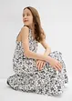 Robe longue en coton extensible, bonprix