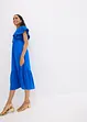 Robe en jersey à motif ajouré en viscose douce et extensible, bonprix