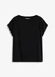 T-shirt en viscose avec dentelle, bonprix