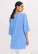 Blouse texturée avec bande de dentelle, bonprix