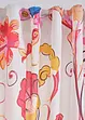 Voilage à imprimé floral en polyester recyclé (1 pce), bonprix