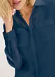 Blouse transparente et texturée, bonprix