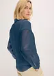 Blouse transparente et texturée, bonprix