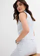 Jean large taille haute, cropped, bonprix