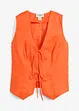 Blouse sans manches 100% lin, bonprix