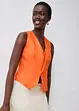Blouse sans manches 100% lin, bonprix