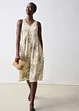 Robe midi en ramie, bonprix