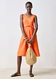 Robe midi 100% lin, bonprix