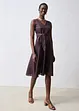 Robe midi 100% lin, bonprix