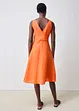 Robe midi 100% lin, bonprix