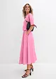 Jupe midi en coton extensible, bonprix