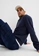 Bermuda cargo en jean, coupe loose, bonprix