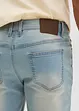 Bermuda en jean extensible avec entrejambe renforcé, Regular, bonprix