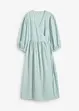 Robe portefeuille en matière texturée, bonprix