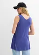 Top long en viscose extensible, bonprix