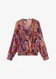 Blouse imprimée en crêpe, bonprix