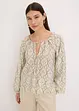 Blouse imprimée en viscose mélangée, bonprix