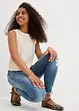 Blouse sans manches en lin mélangé rafraîchissant, bonprix