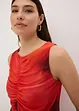 Top en doux mesh imprimé, bonprix