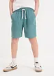Short ample à taille élastiquée en gaze de coton légère, bonprix