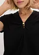 T-shirt avec anneau décoratif, bonprix