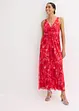 Robe longue en doux mesh imprimé, bonprix