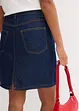 Jupe midi en jean, peu extensible, bonprix