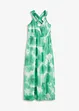 Robe longue en crêpe à bretelles ornées d’un anneau, bonprix