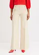 Pantalon twill à boutons décoratifs, bonprix