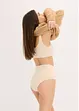 Lot de 2 slips sculptants sans coutures, maintien modéré, bonprix