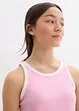 Lot de 3 tops en coton, bonprix