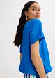 Blouse manches courtes en viscose mélangée, bonprix