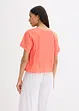 Blouse manches courtes en viscose mélangée, bonprix