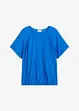 Blouse manches courtes en viscose mélangée, bonprix