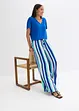 Pantalon large en viscose fine, bonprix
